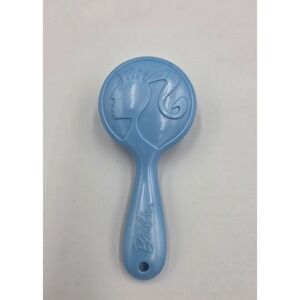 Mattel Barbie Hair‎ Brush Blue 0211-2007 Plastic Beauty Head Accessory 3.5"